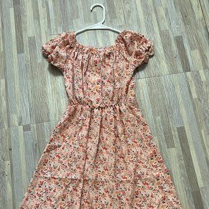 Abstract Print Dress